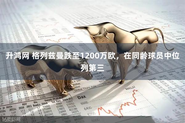 升鸿网 格列兹曼跌至1200万欧，在同龄球员中位列第三