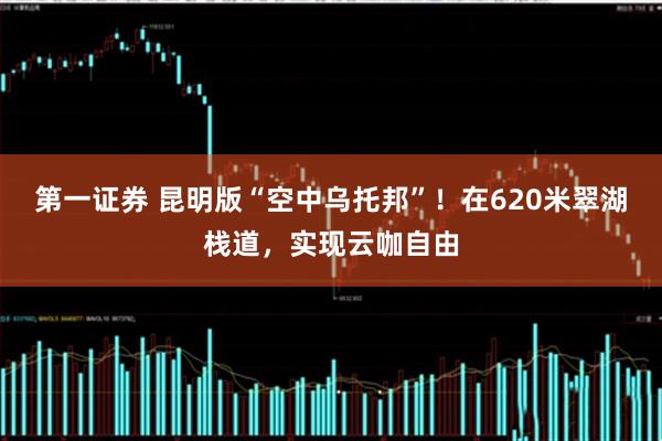 第一证券 昆明版“空中乌托邦”!在620米翠湖栈道,实现云咖自由