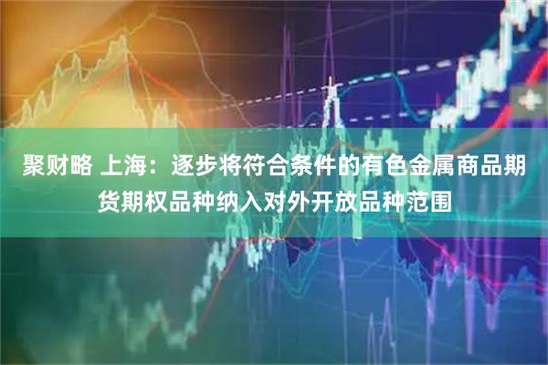 聚财略 上海：逐步将符合条件的有色金属商品期货期权品种纳入对外开放品种范围