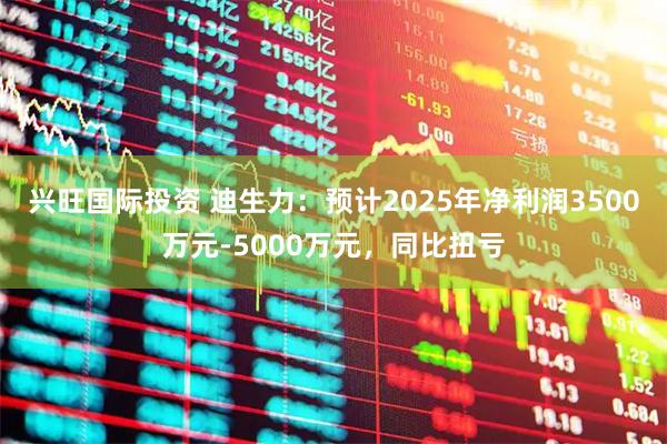 兴旺国际投资 迪生力：预计2025年净利润3500万元-5000万元，同比扭亏